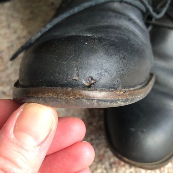 Black Leather Riding Boots - Picture 7 of 9